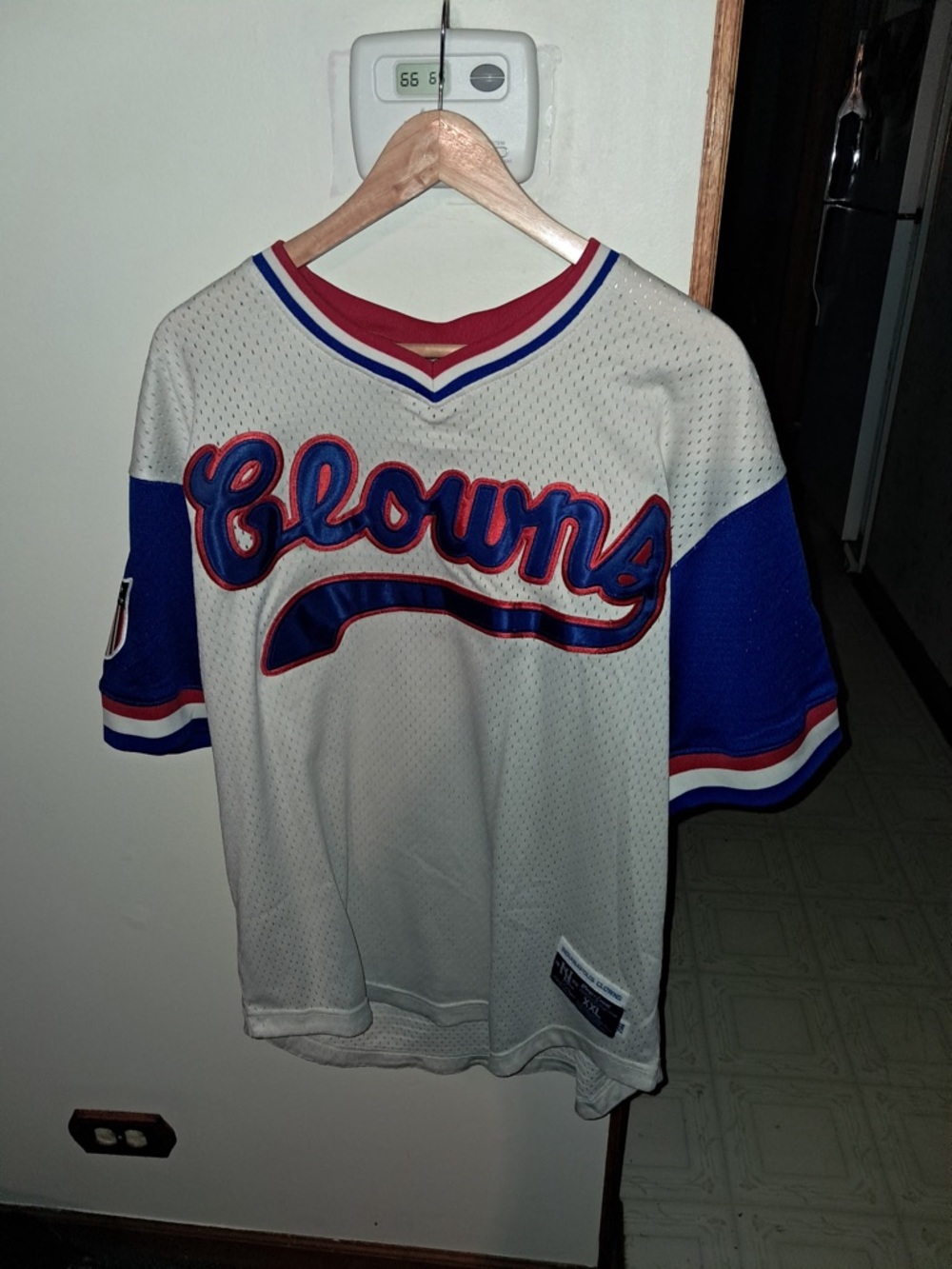 Indianapolis Clowns rings & Crwns Negro League men’s jersey XXL